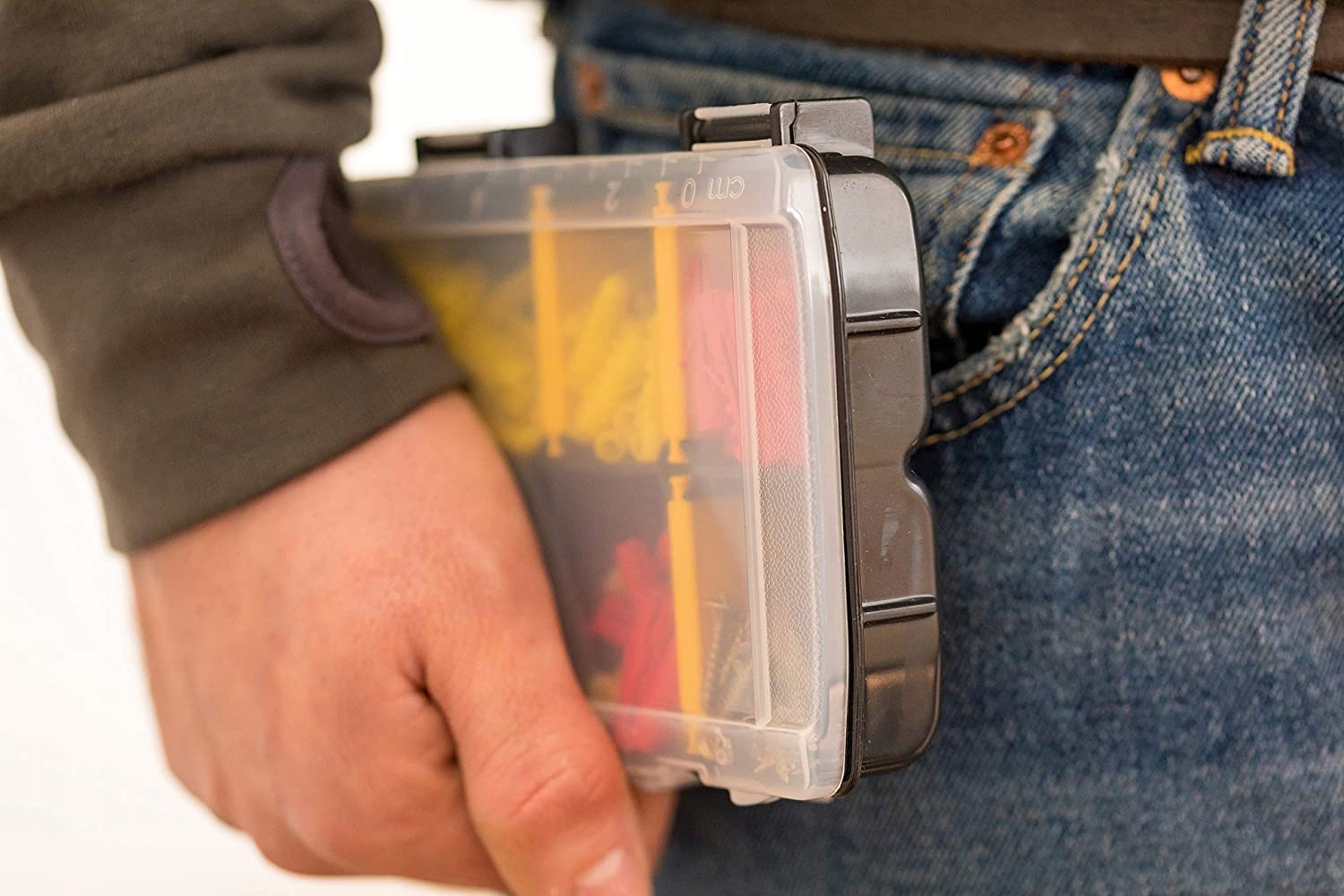 ORGANIZER Z PRZEGRODAMI 9'' STST81679-1 STANLEY Cechy dodatkowe przeźroczysta pokrywa