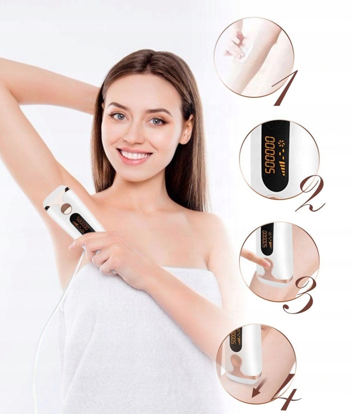 IPL ЛАЗЕРНИЙ ДЕПІЛЯТОР Метод депіляції за допомогою імпульсу світла