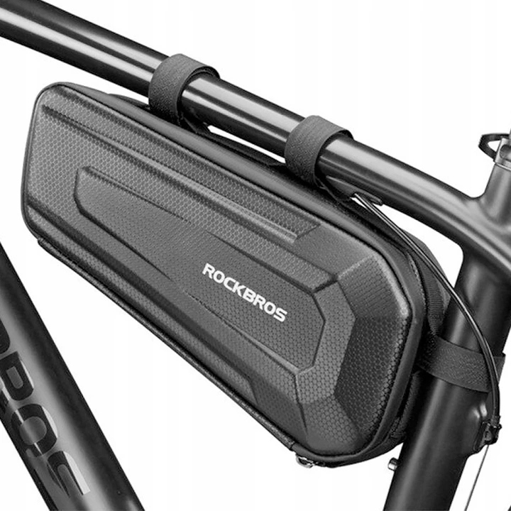 Rockbros Torba pod ramę 1,5L Sakwa rowerowa na Ramę Czarna B66