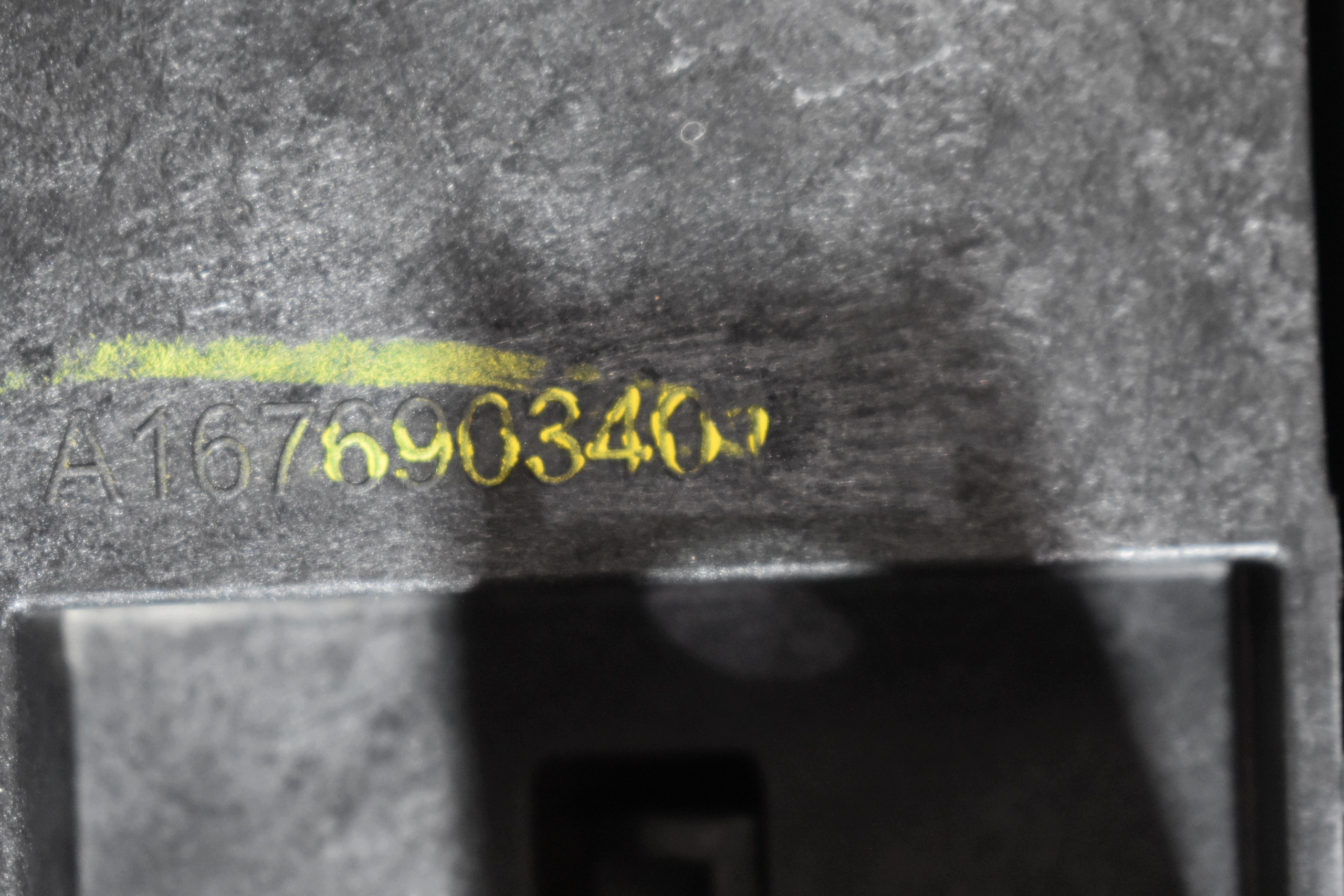 IDEALNY threshold moulding threshold right + support LED KPL. MERCEDES GLS X167 1