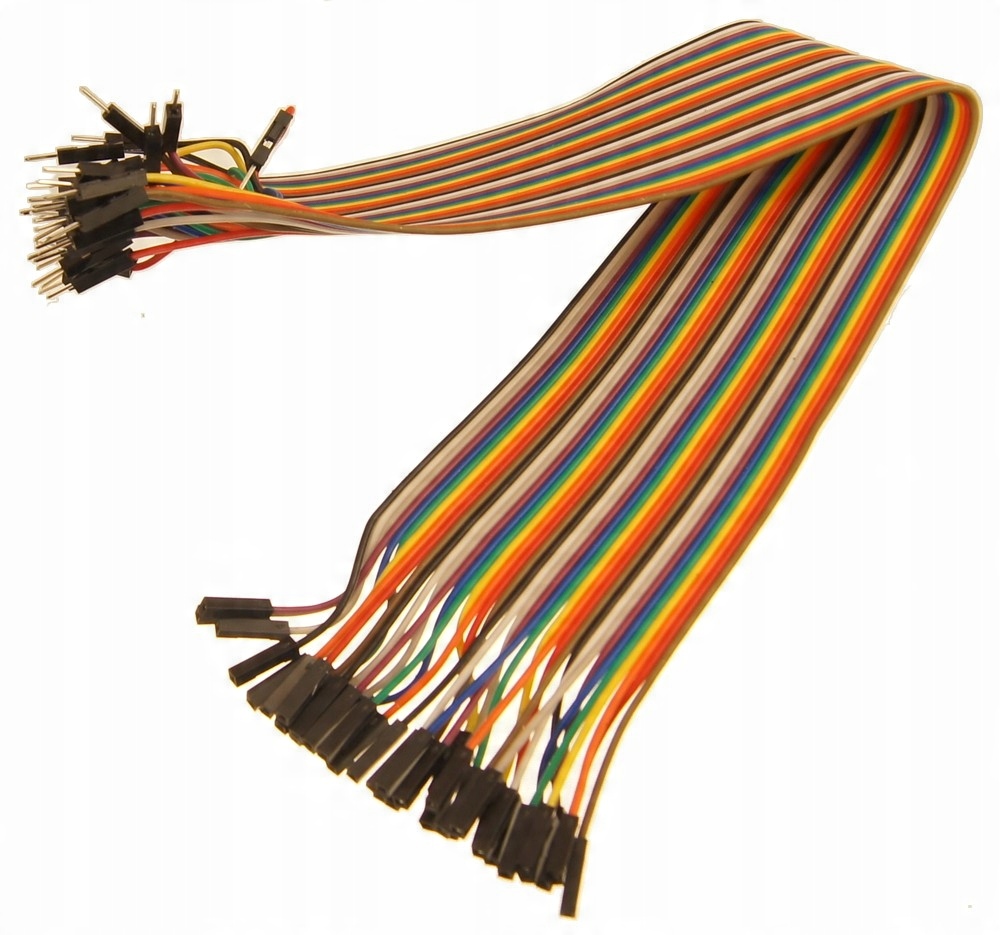 

Przewody 40 żył 30 cm płytki stykowe m-ż