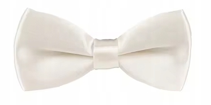 Mucha muszka d męska damska biała