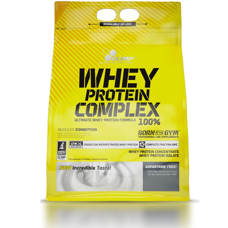 Olimp Whey Protein Complex 100% 2270 g Koncentrát A Proteinový Izolát Syrovátkový