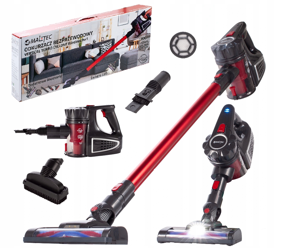 

Odkurzacz Vertical Turbo Cyclone Wireless 9W1