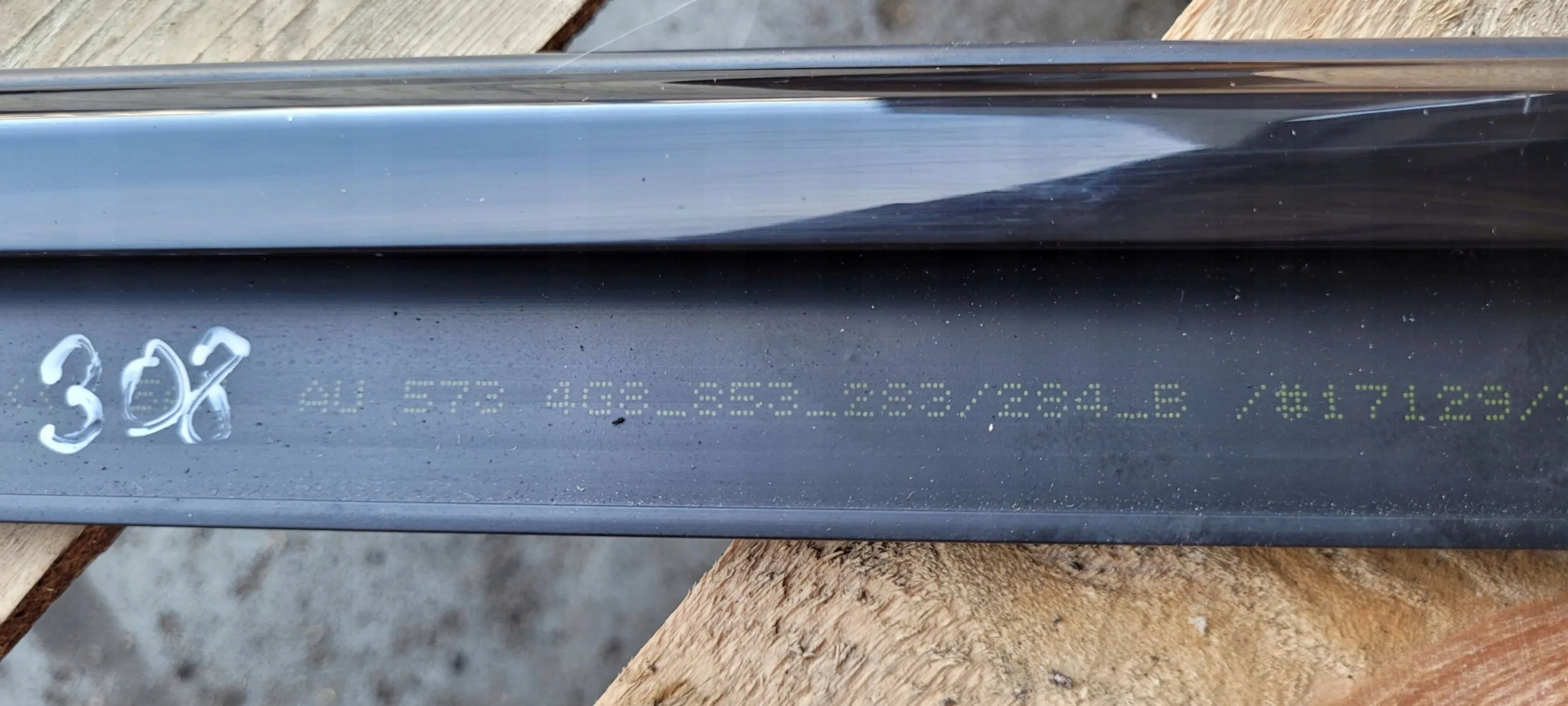 S7 4G A7 moulding dust door left front black SLINE 4G8853283G