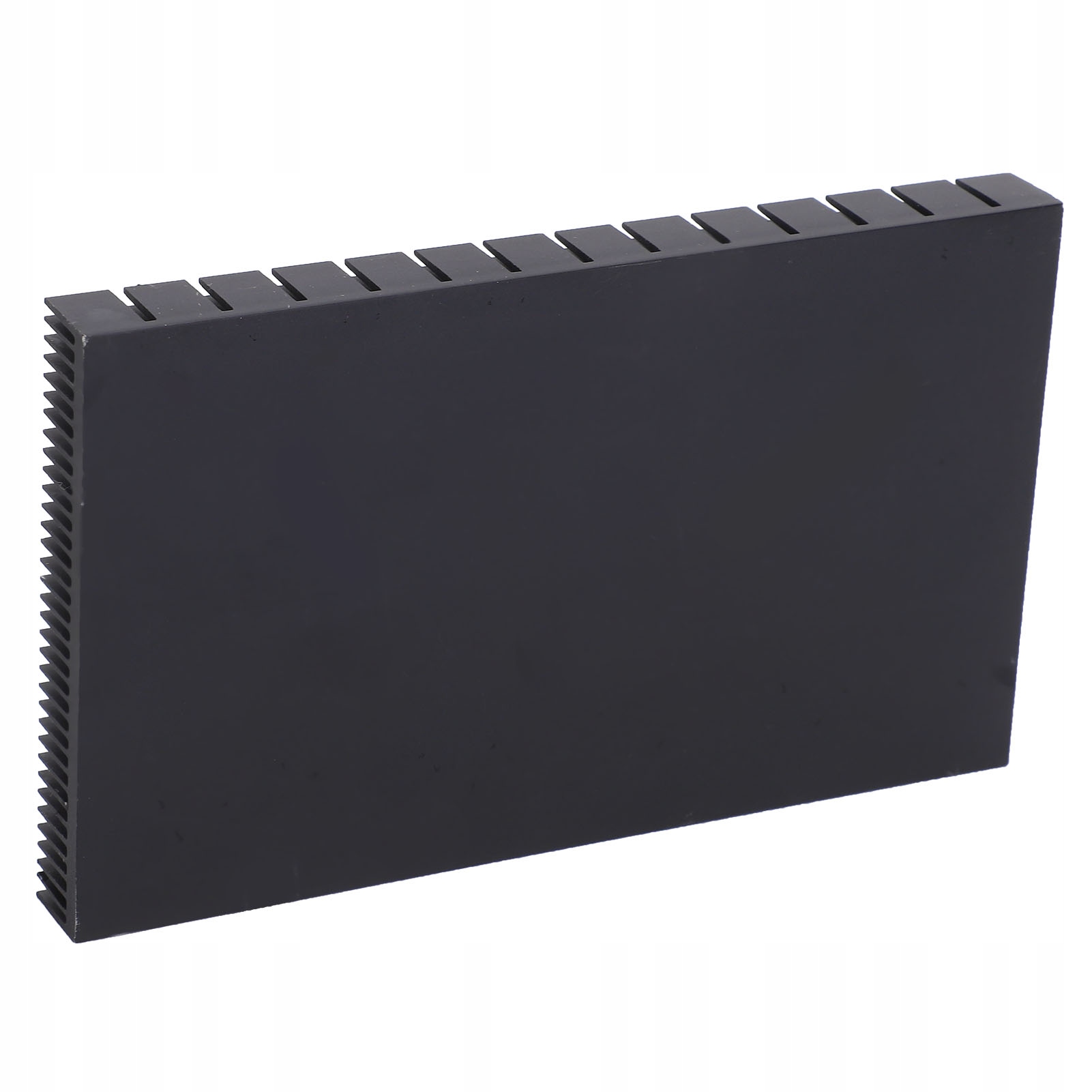 Czarny Aluminiowy Radiator Chłodzący do Zasilacza