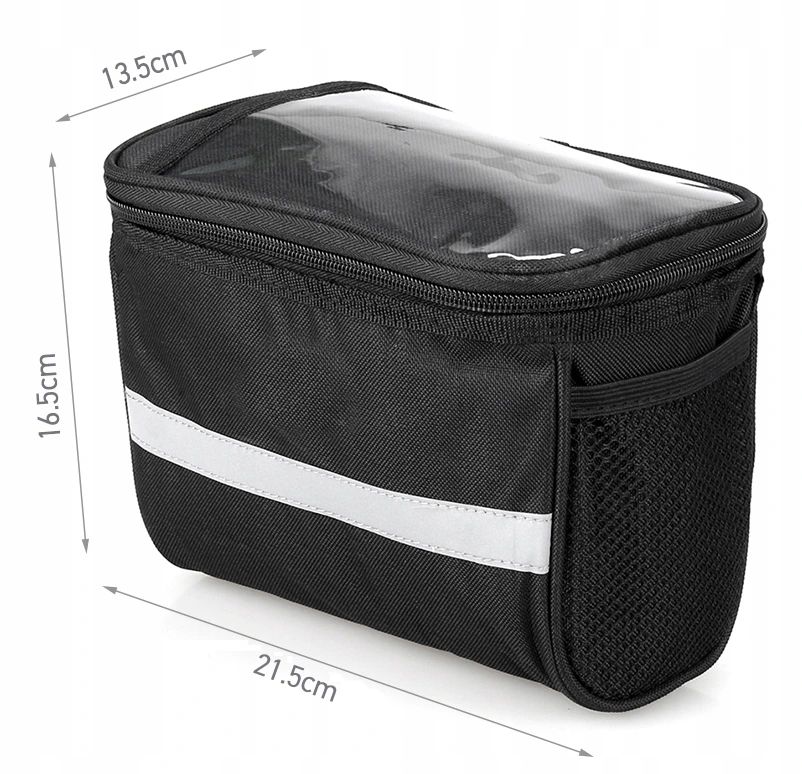 TORBA ROWEROWA NA KIEROWNICĘ SAKWA NA ROWER DUŻA Liczba komór 1