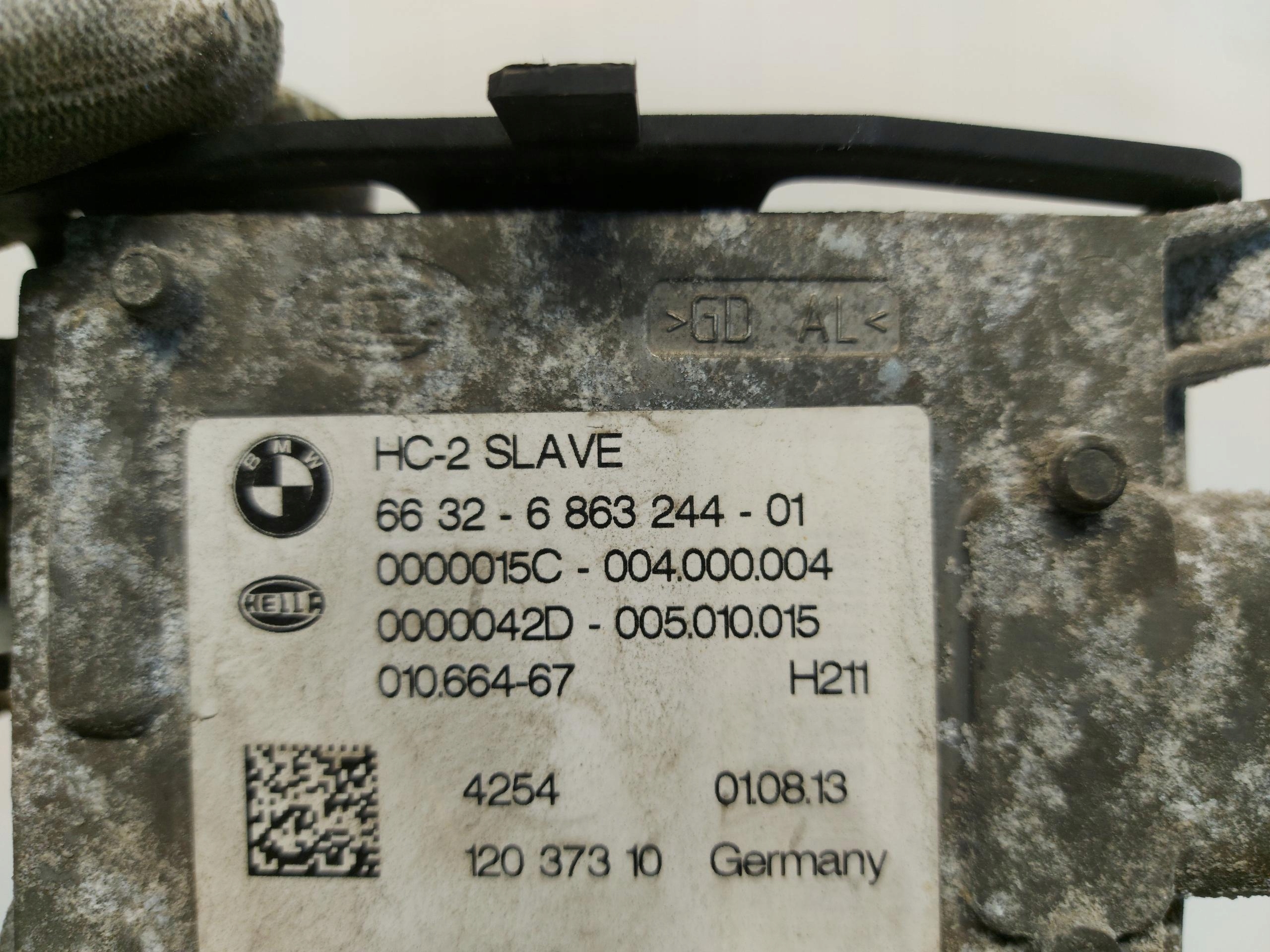 BMW F10 M5 M6, 2013 radar sensor changes supports ruchu asystent left rear part