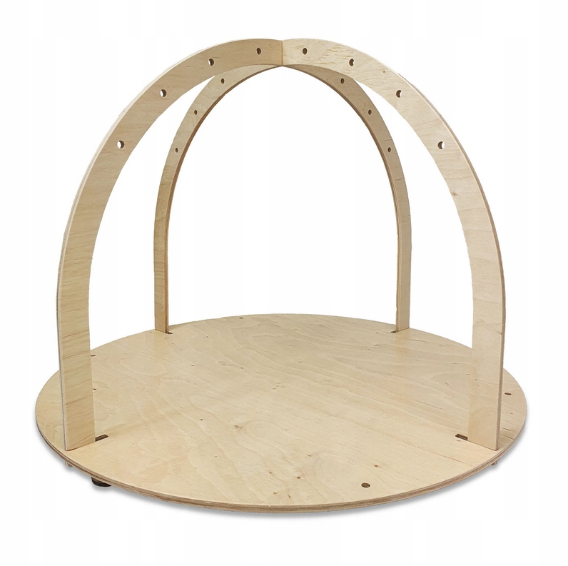 Pražské Dětské hřiště pro kočky hrazdičky z překližky dětské hřiště Arena 60x45 Natural