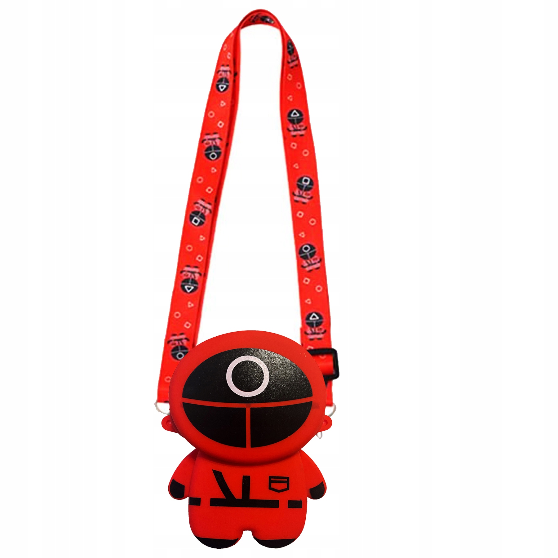 POP IT GUMOVÁ KABELKA PENĚŽENKA SQUID GAME KRUH Značka žádná značka