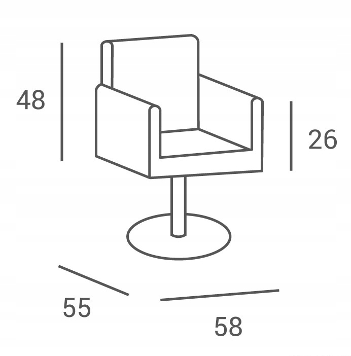 Fotel Fryzjerski AYALA Partner + kod - 24h Model Partner