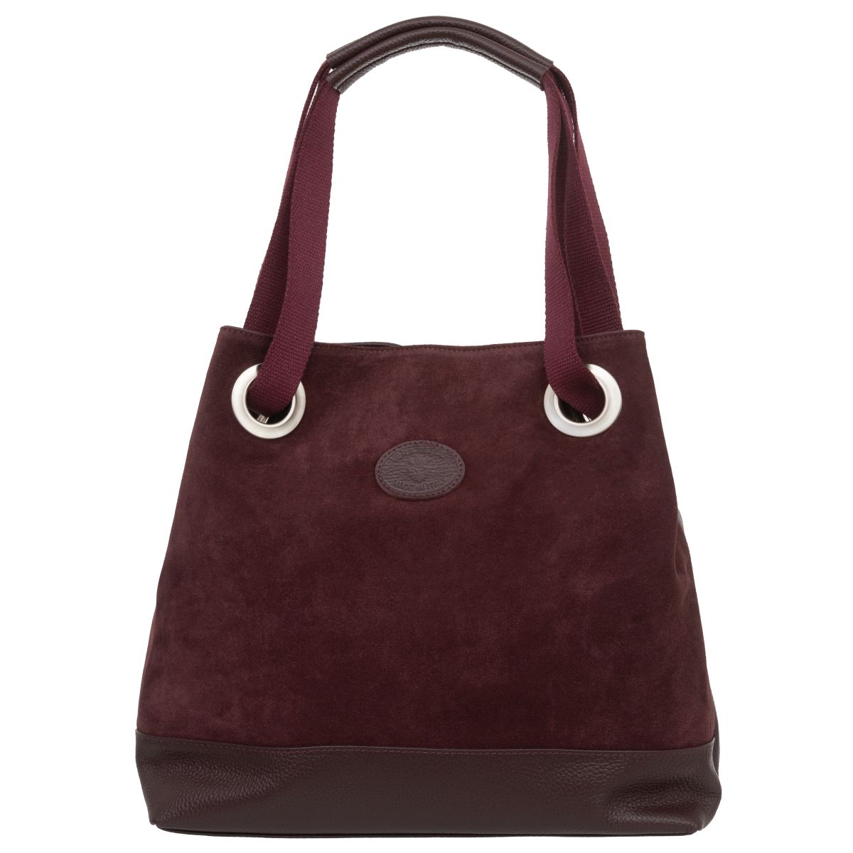 Dámská kožená taška Vera Pelle Borsa Bordó