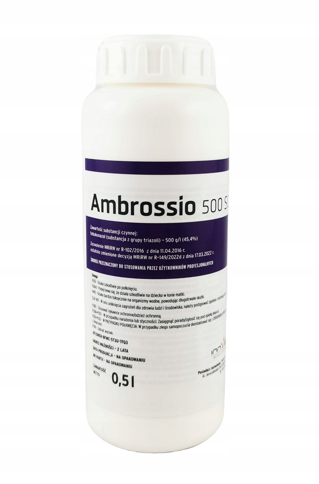 

Ambrossio 500SC 0,5L choroby zbóż, rzepaku Tebu