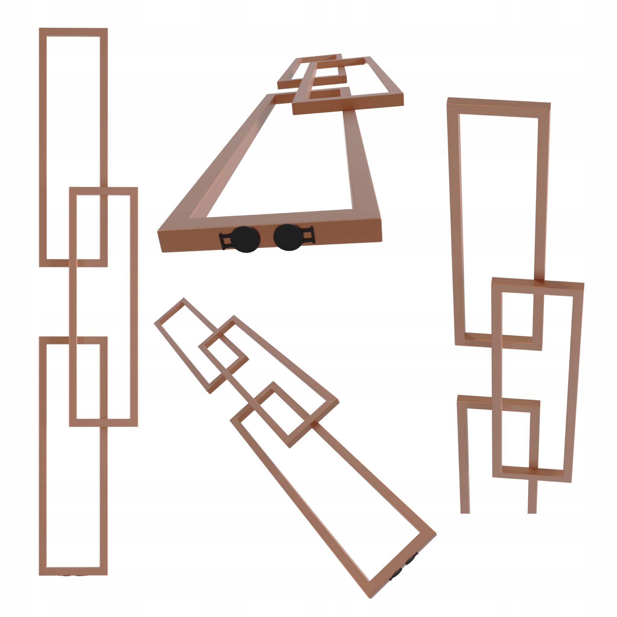 Dekorativní radiátor Torres 200X37 Měď 2