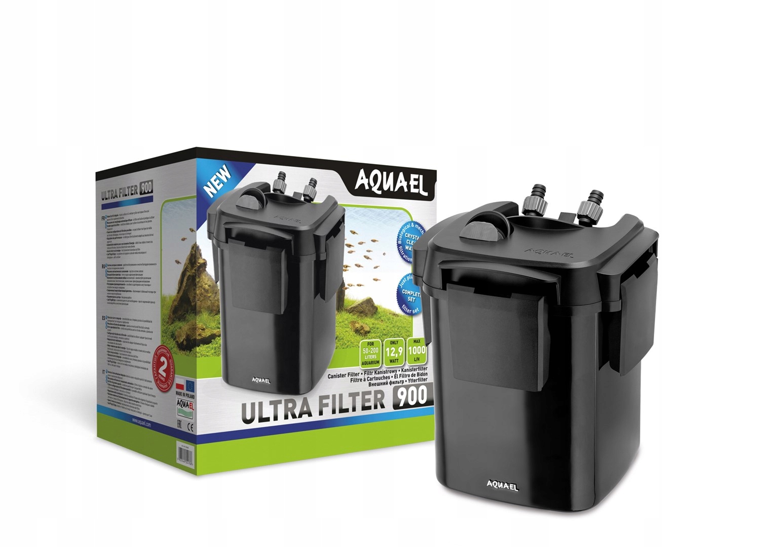 Levně Aquael Ultra 900 Kbelíkový filtr pro akvária