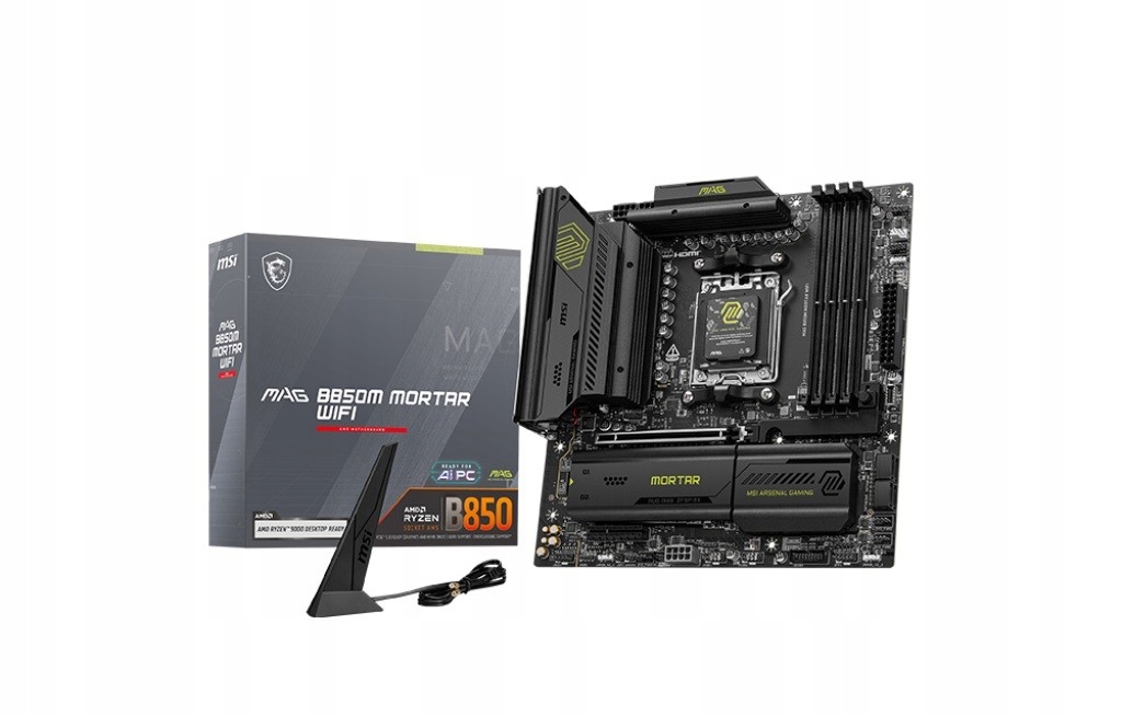 Msi Základní deska Mag B850M Mortar Wifi AM5 4DDR5 mATX