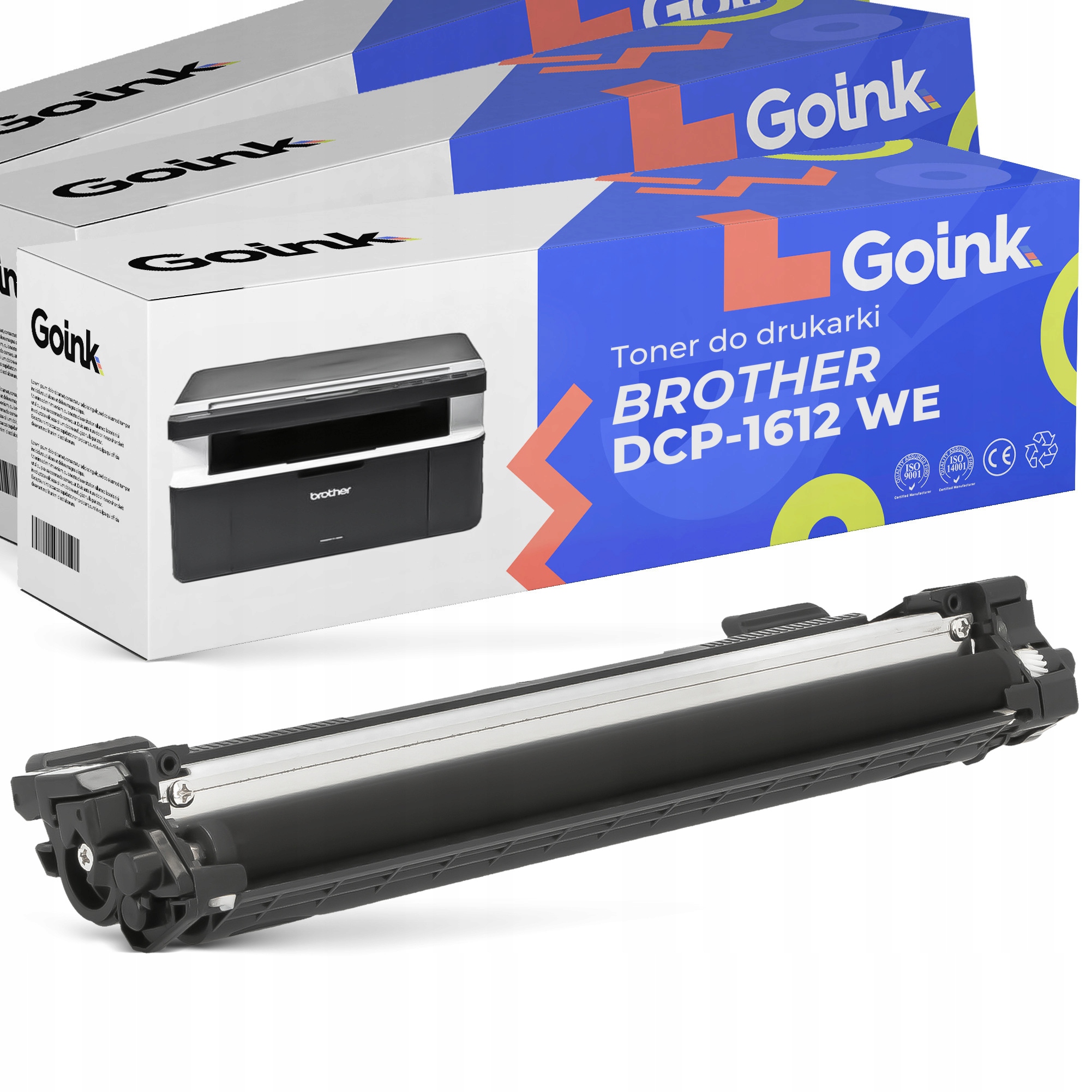 

3x Toner do Brother DCP-1612 We Czarny TN-1030