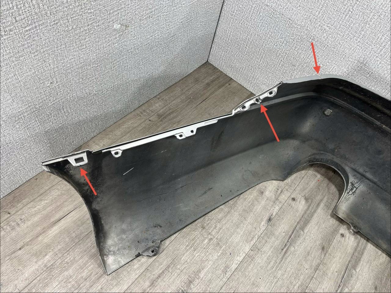 LEXUS LS III LIFT 2003-2006 bumper rear part 52159-50060