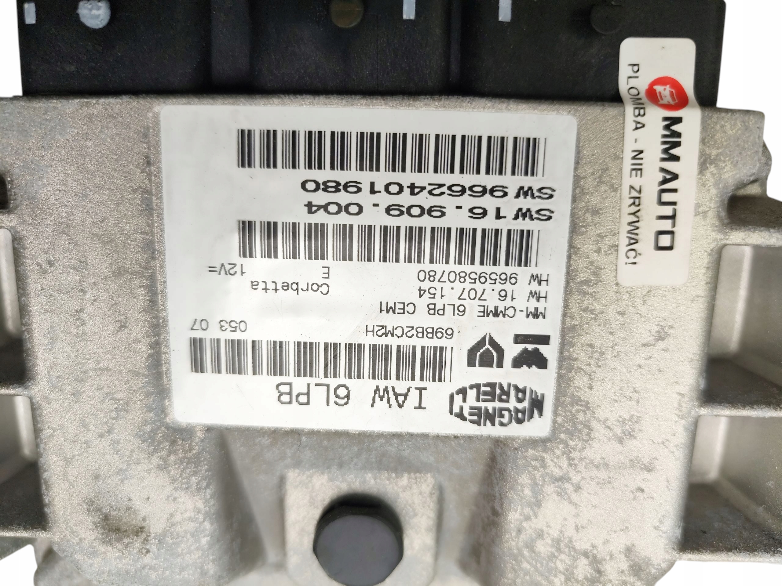 computer Centralina Motore CITROEN C4 PICASSO e 2.0 16V 140KM 9662401980