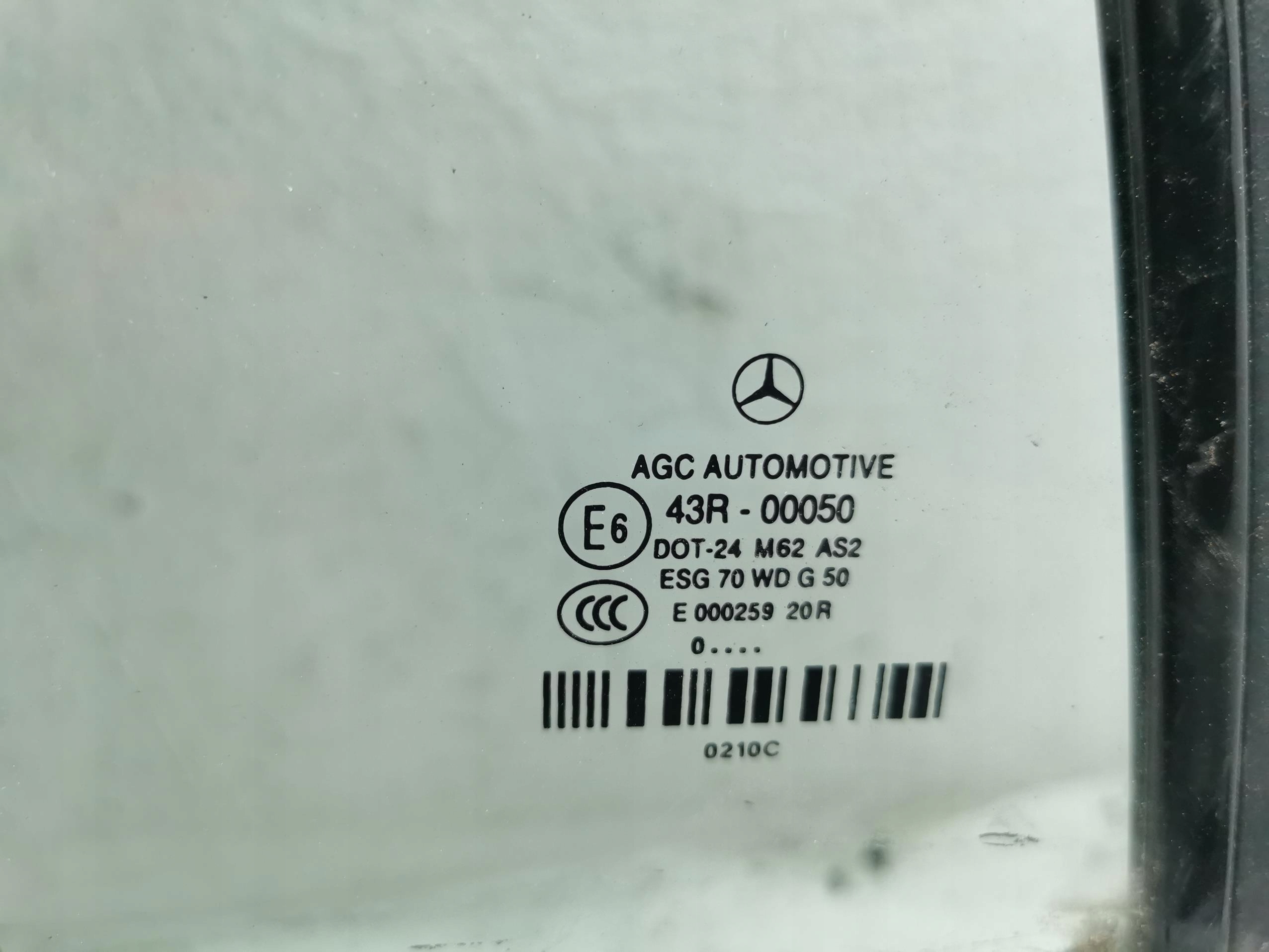 Mécanisme Vitre Droite Arrière MERCEDES E-KLASA W207