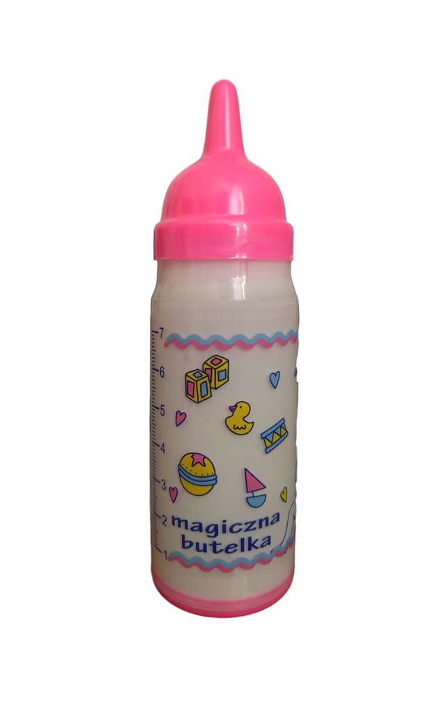 

Magiczna butelka dla lalki, lalek, Znikające Mleko