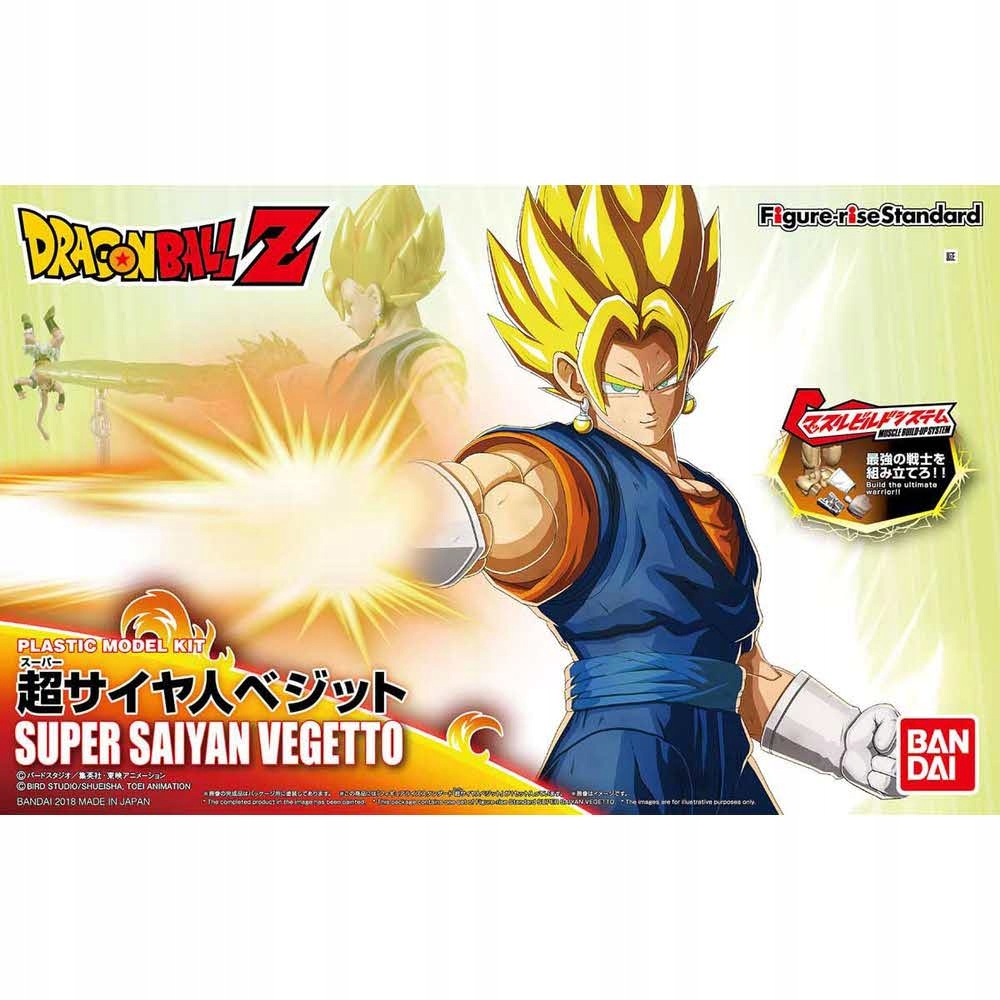 Model stavebnice Dragon Ball Saiyan Vegetto