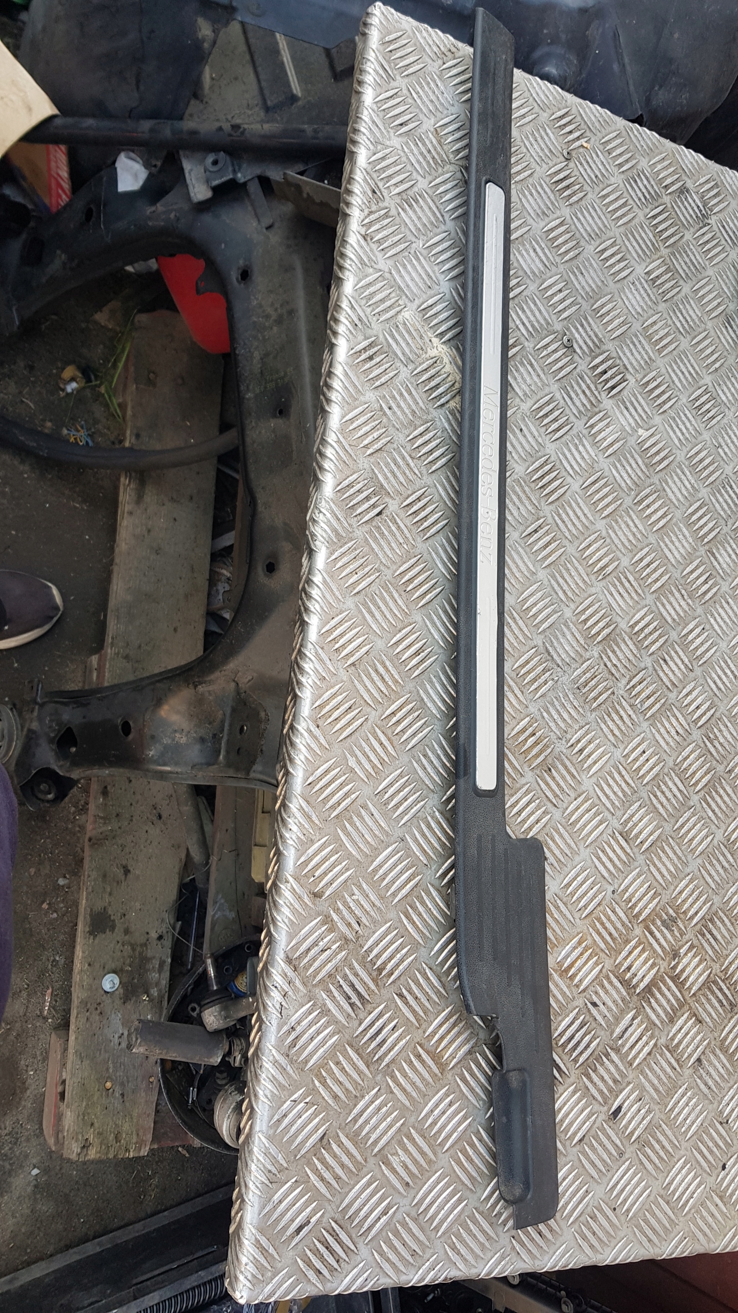 MERCEDES W169 moulding threshold left front