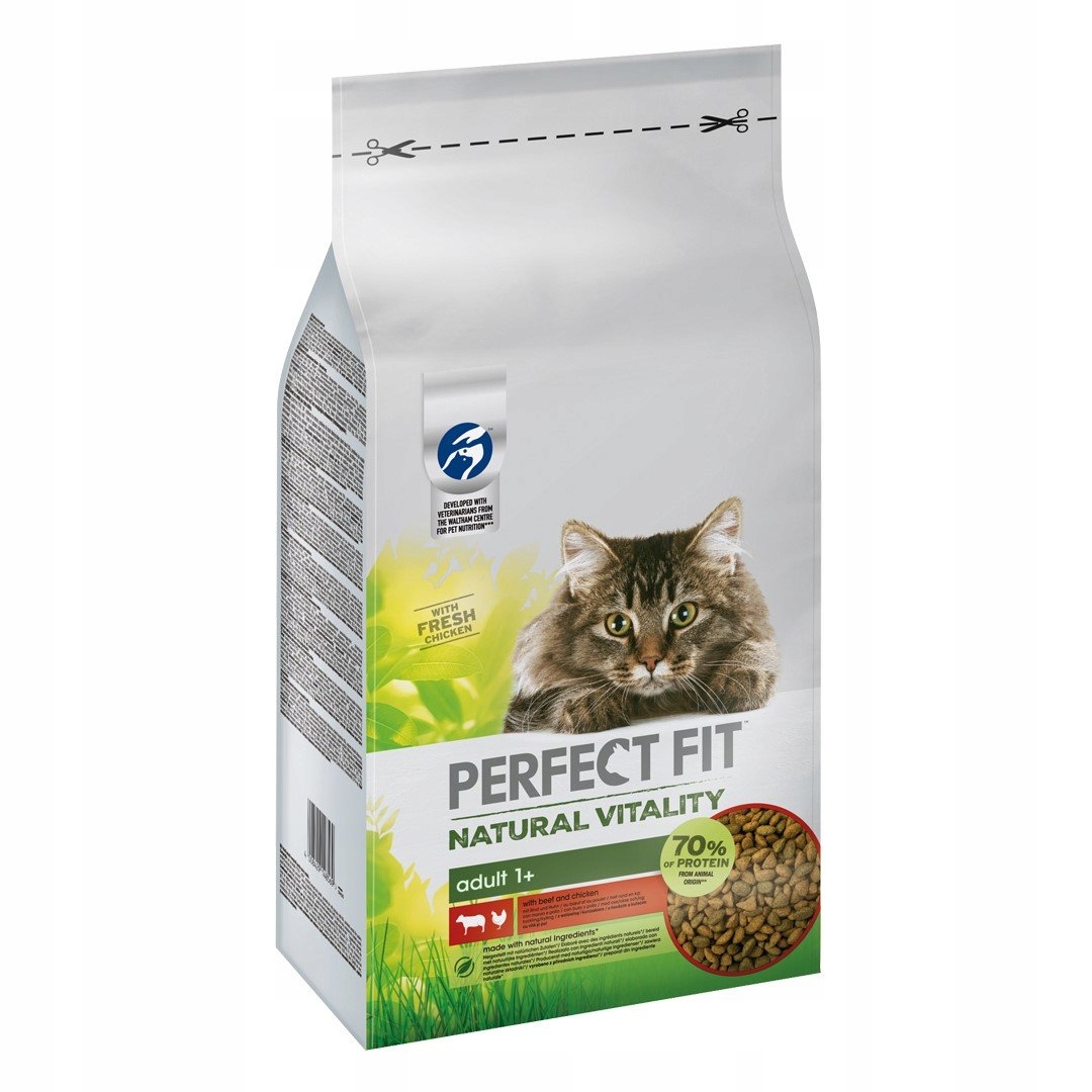 Perfect Fit Suché Krmivo Pro Kočky Hovězí Kuře 6 kg