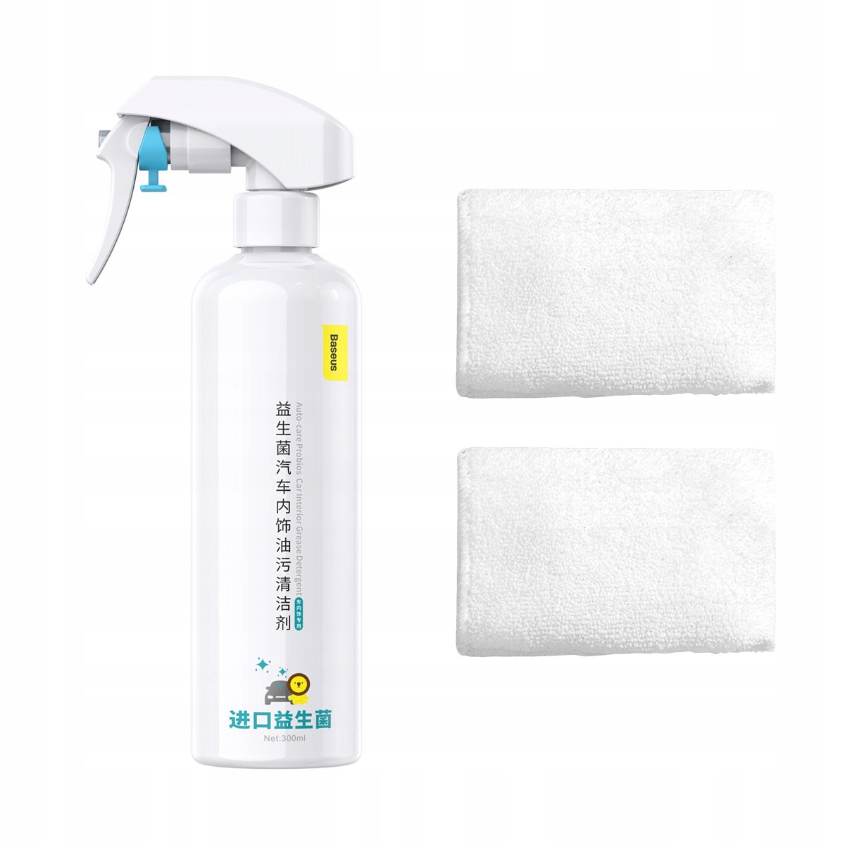 

Baseus Spray Do Czyszczenia Wnętrza Auta 300ml