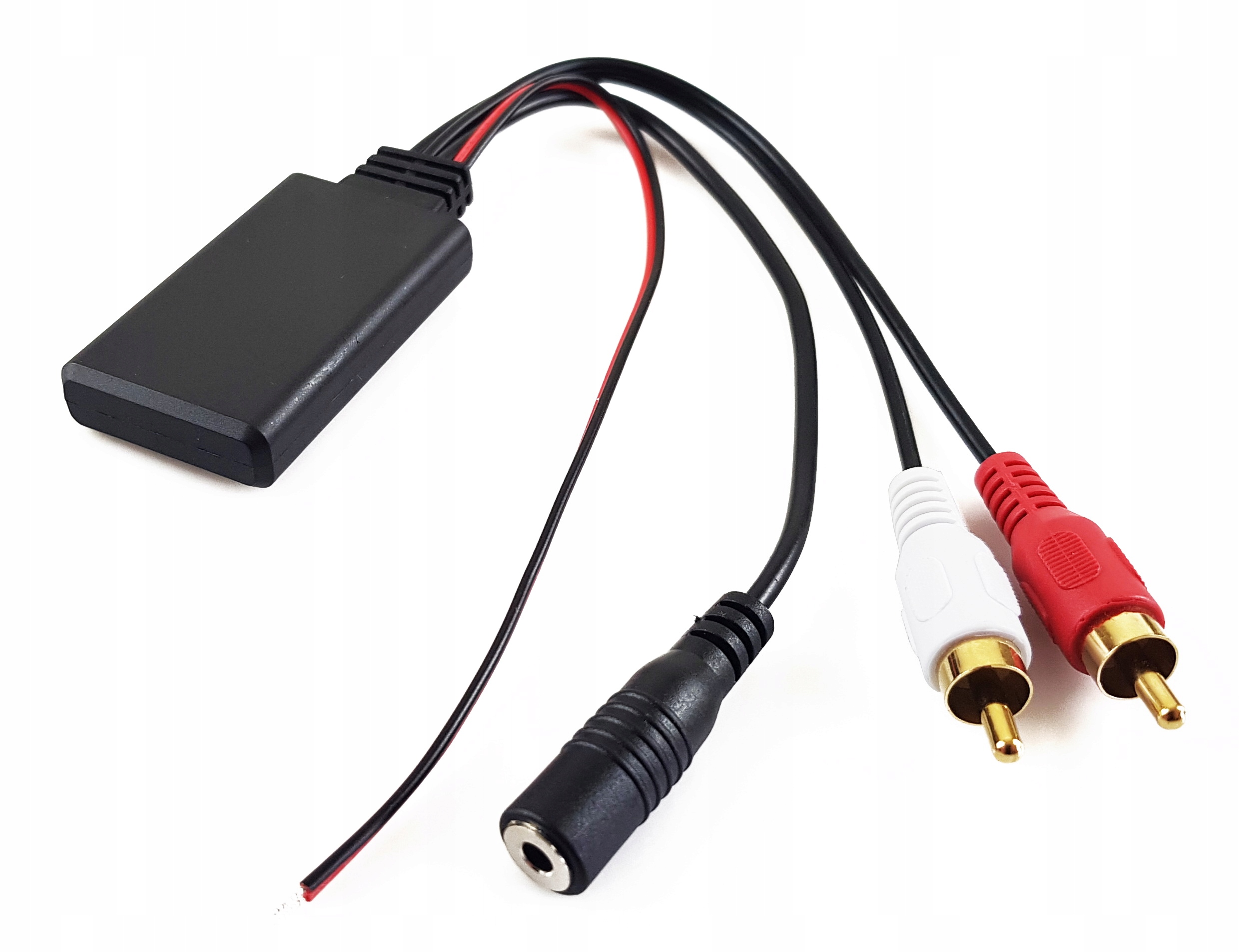 ADAPTER BLUETOOTH DO RADIA AUX MODUŁ RCA MIKROFON BLUETOOTH 5.0 Model AD/V2/NCS