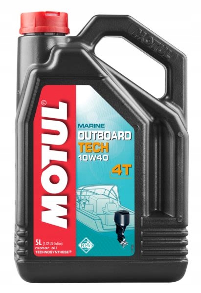 Olej do silników 4T Motul Outboard Tech 10W40 5L
