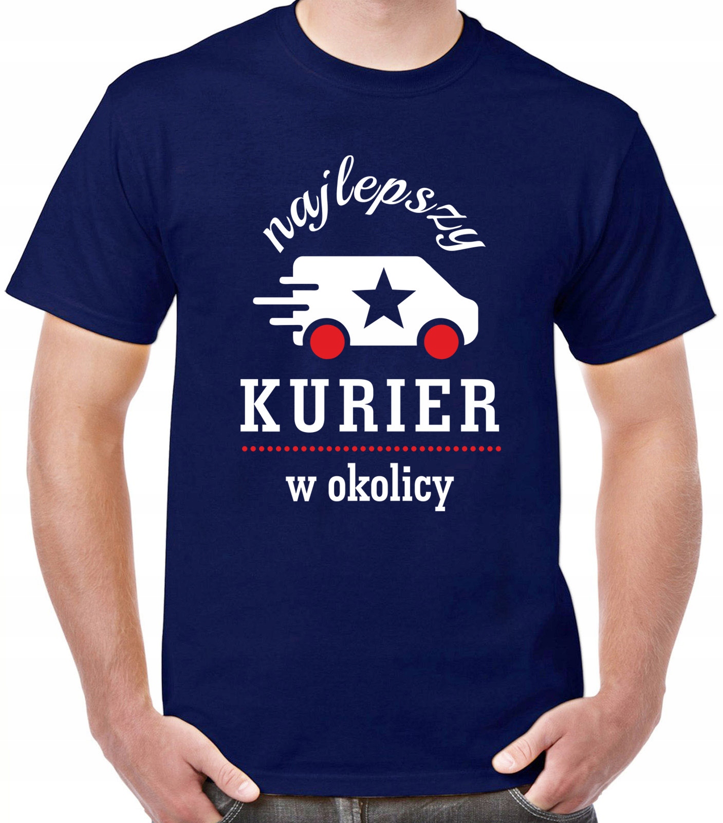 

Koszulka dla Kuriera, dostawcy, najlepszy Kurier