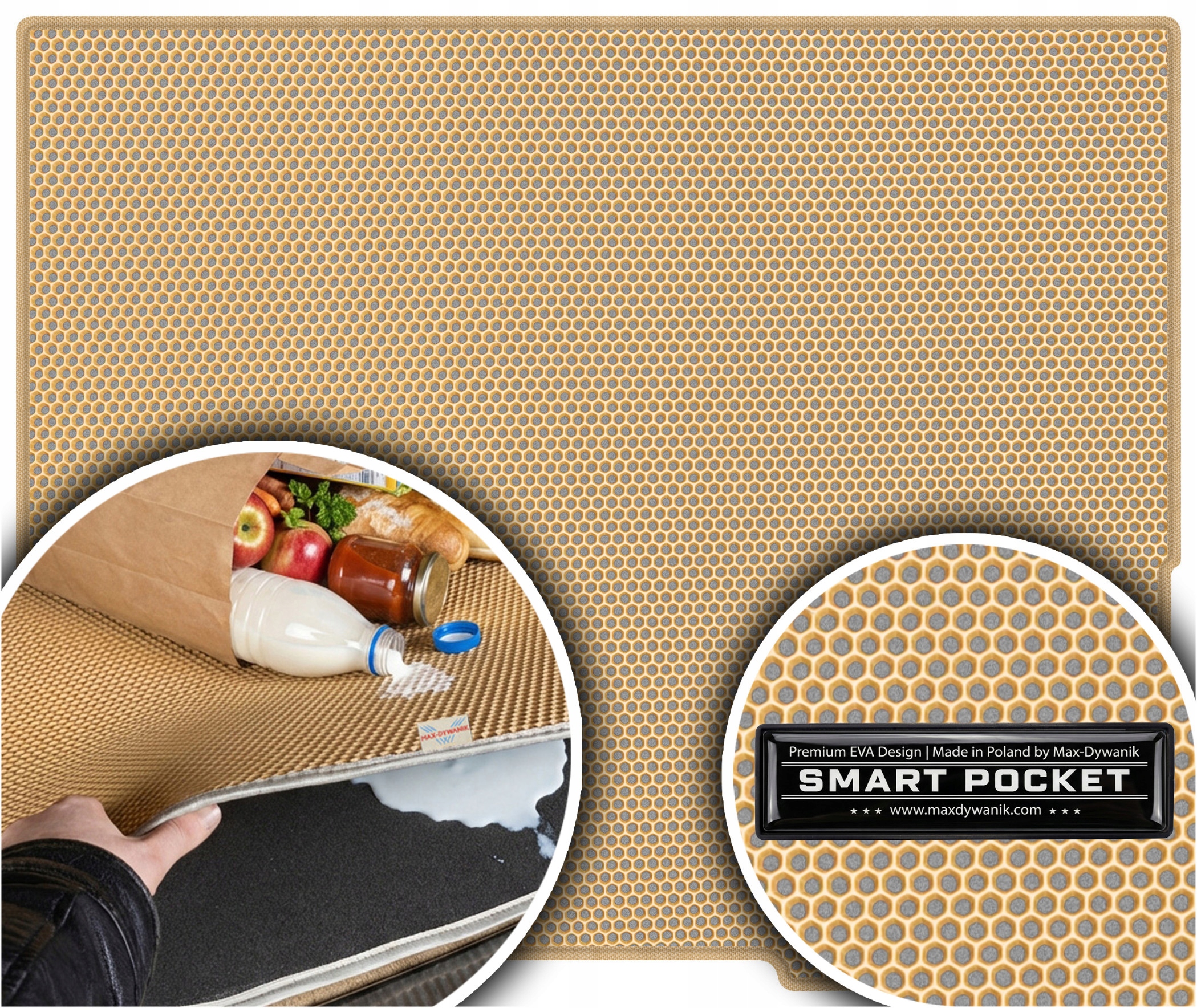 Volkswagen T7 Caravelle Van od roku 2025. Vložka do batožinového priestoru Eva Smart Pocket Béžová