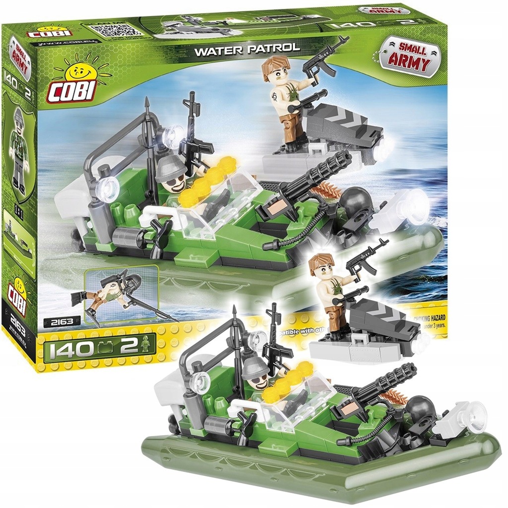 Cobi Small Army Wodny Patrol 2163 140 elementów