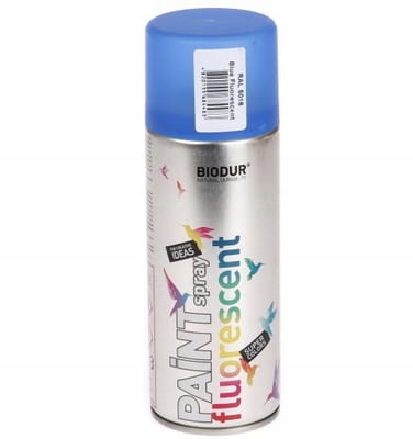 

Spray fluorescenc Biodur 400ml Niebieski Ral 5016