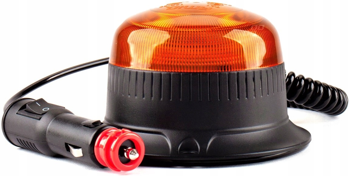 LAMPA BŁYSKOWA OSTRZEGAWCZA KOGUT 18xLED 12-24V E9 Stan opakowania oryginalne