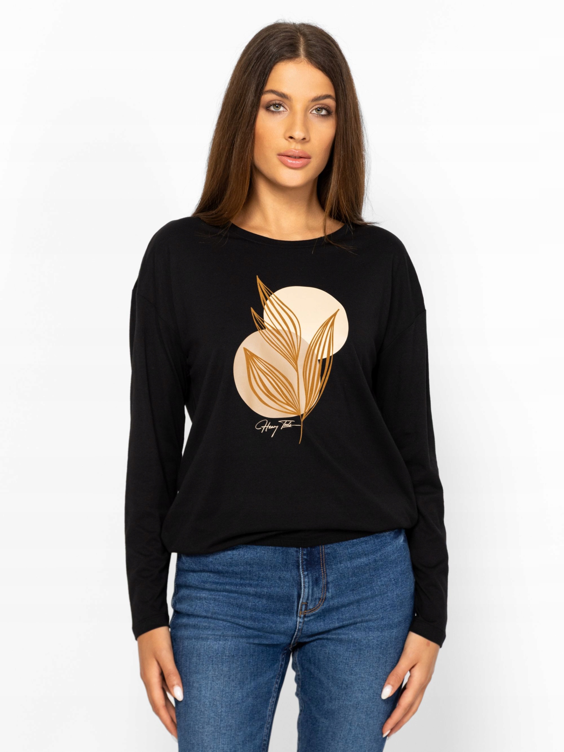 Heavytools Dámská Halenka S Dlouhým Rukávem Capra Černá 3XL