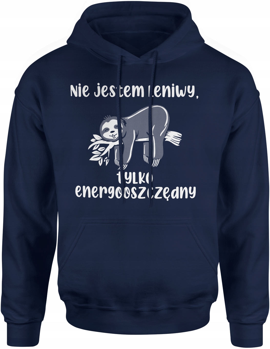

Śmieszna Bluza Z Nadrukiem Męska Leniwiec Roz L