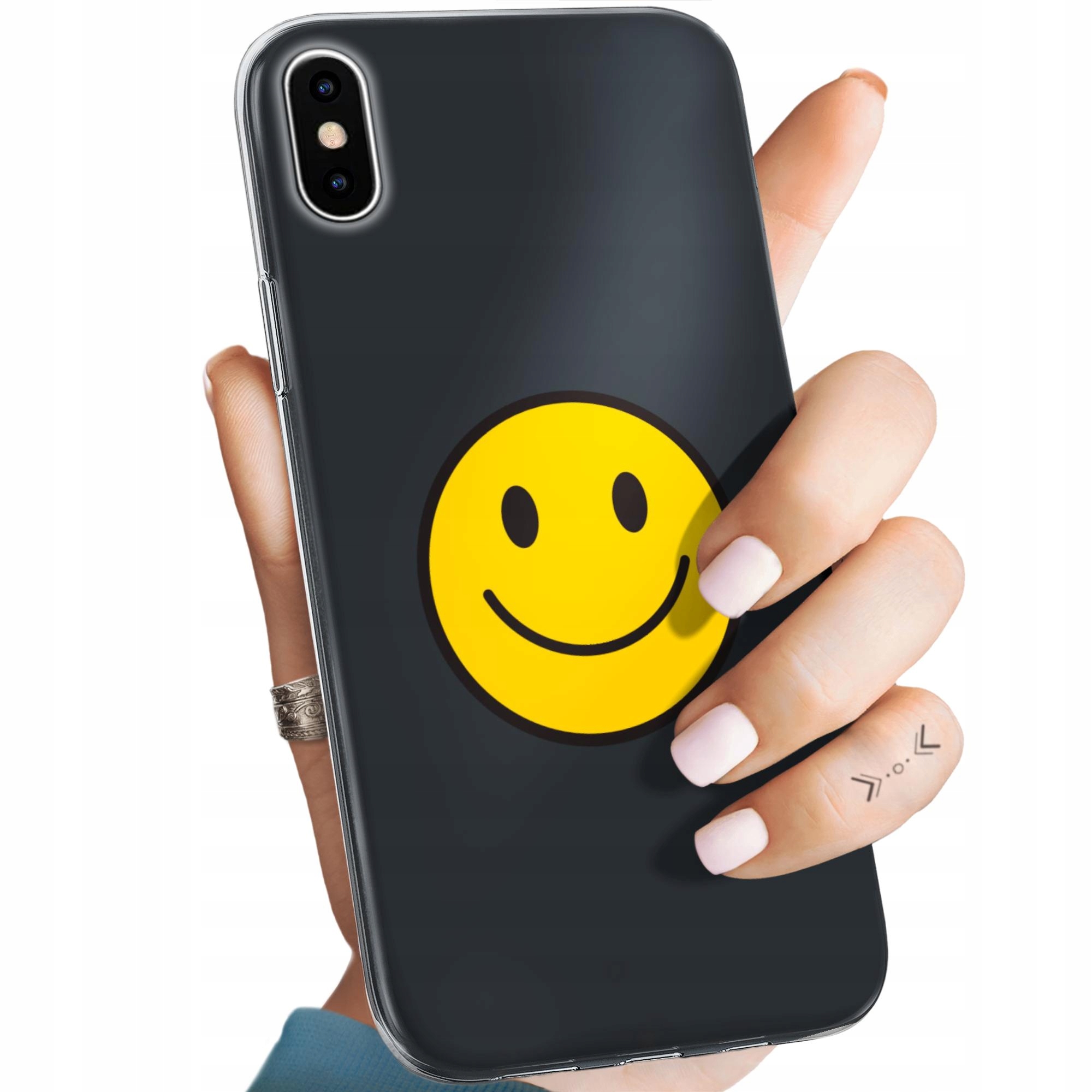 Etui Do Iphone Xs Max Uśmiech Smile Emoji Obudowa Pokrowiec Case