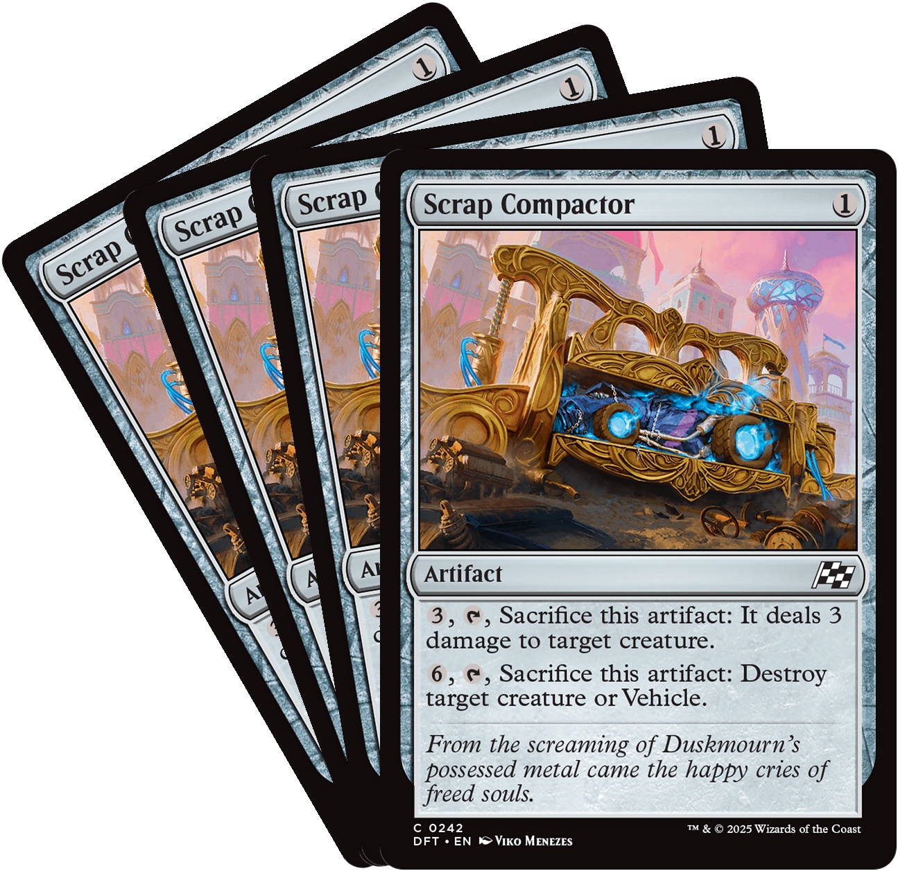 [mtg] Playset: 4x Scrap Compactor (dft)