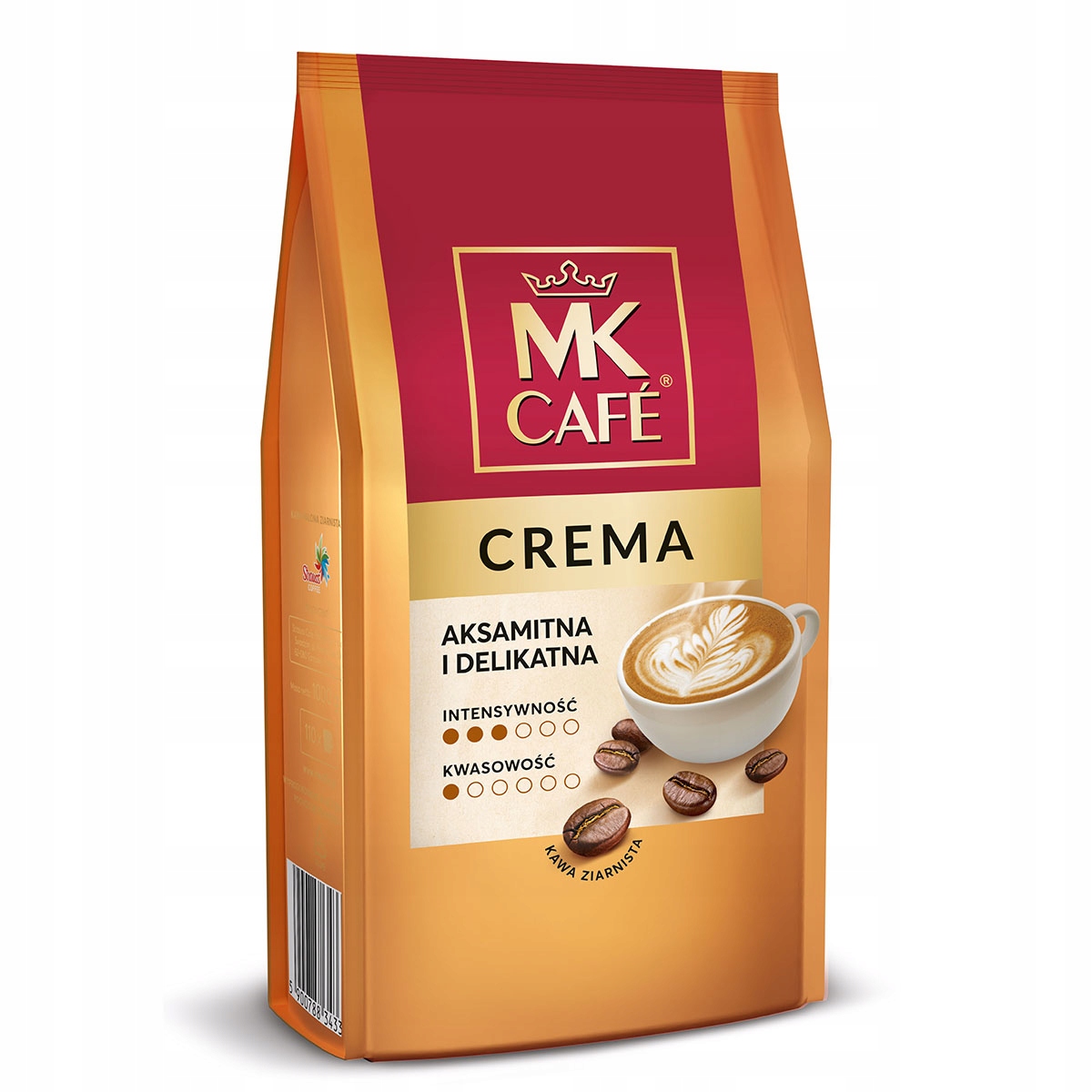 Levně Káva zrnková Mk Cafe Crema káva arabica robusta 1kg