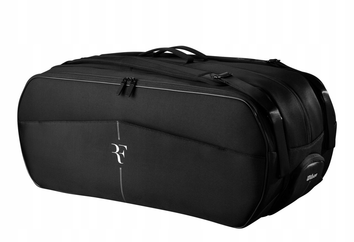 Wilson Rf Tournament Racquet Bag Black 15R