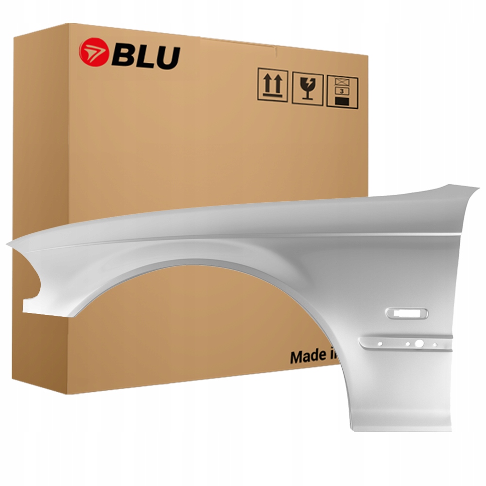 Blu Blatník Bmw 3 E46 354 levý stříbrný 98-01 přední sedan touring TitanSilbe