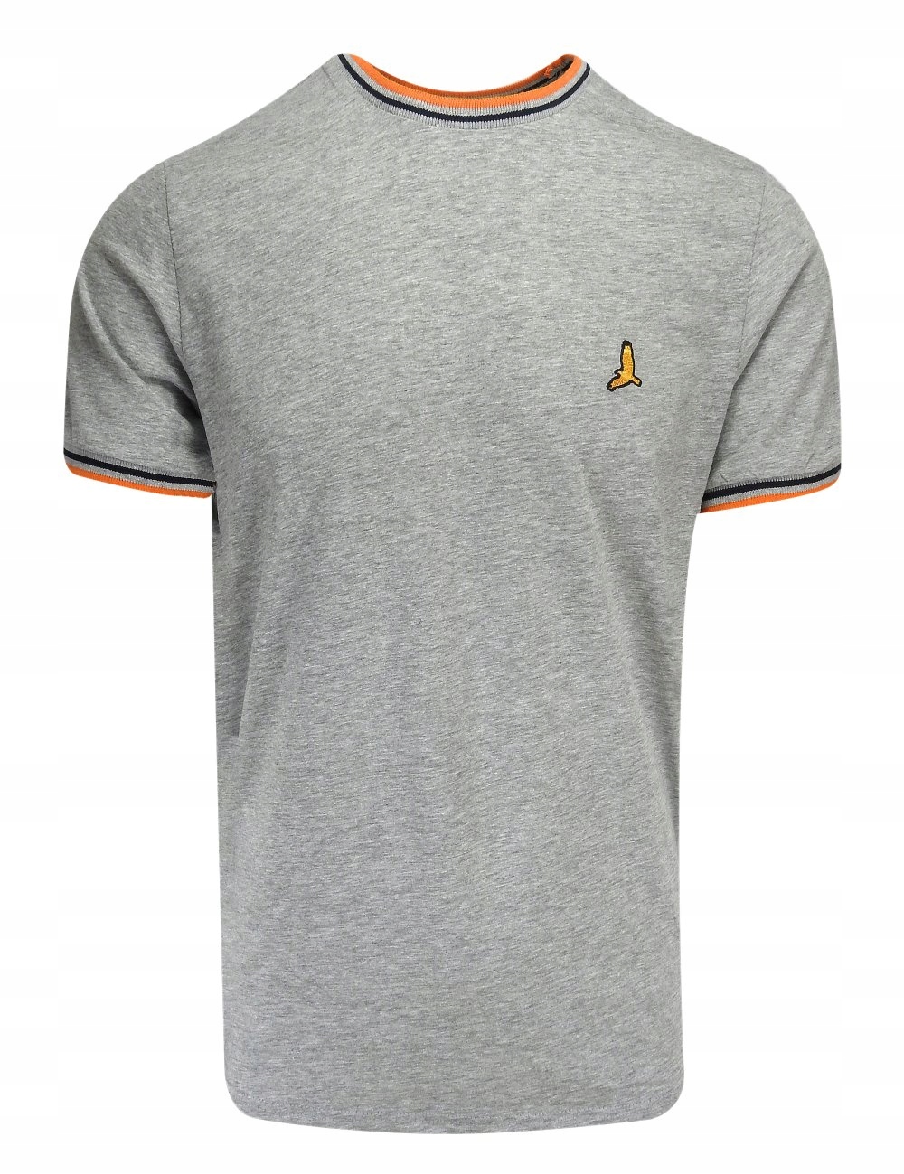 

Szary Męski T-shirt logo-ptak Brave Soul L