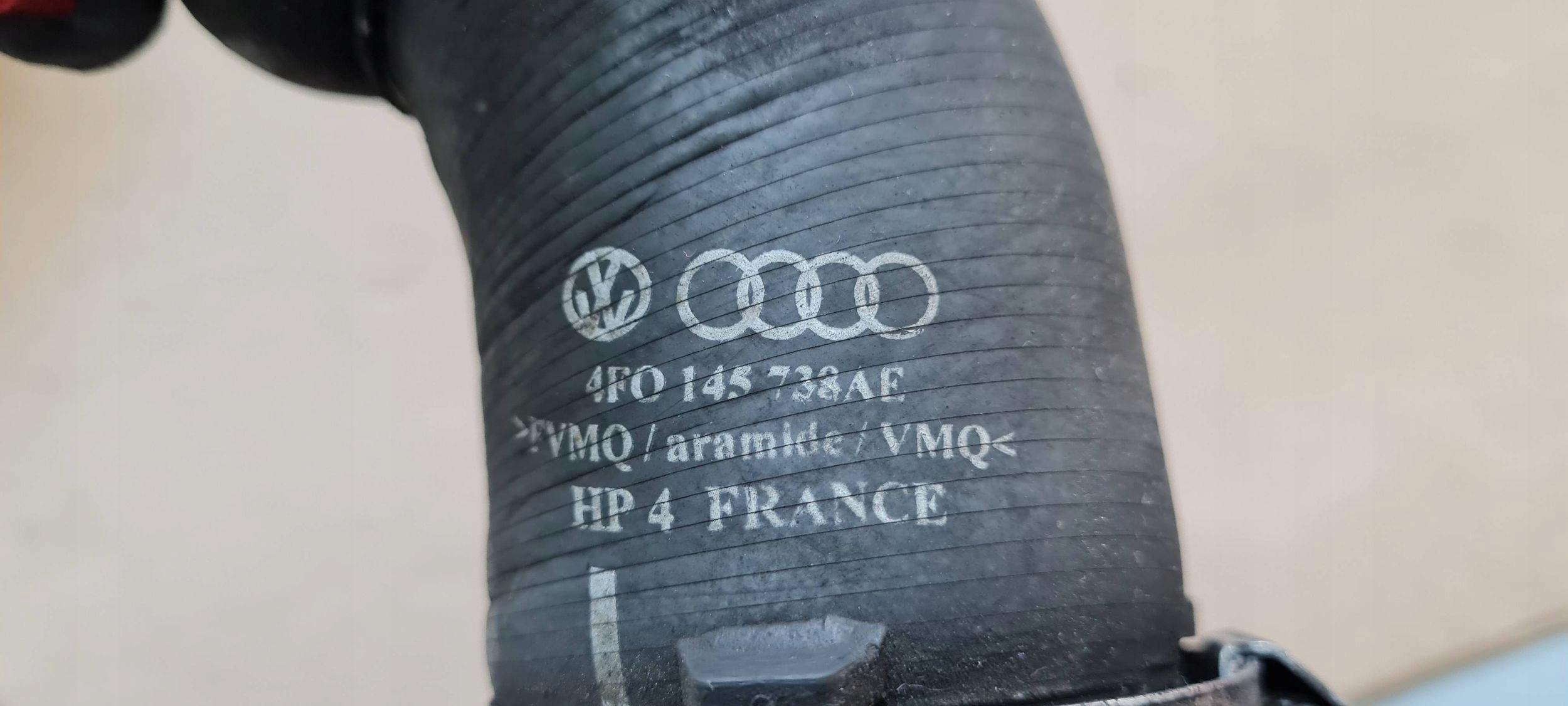 A6 C6 LIFT cijev prijenos interkulera 2.0 TDI 4F0145738AE