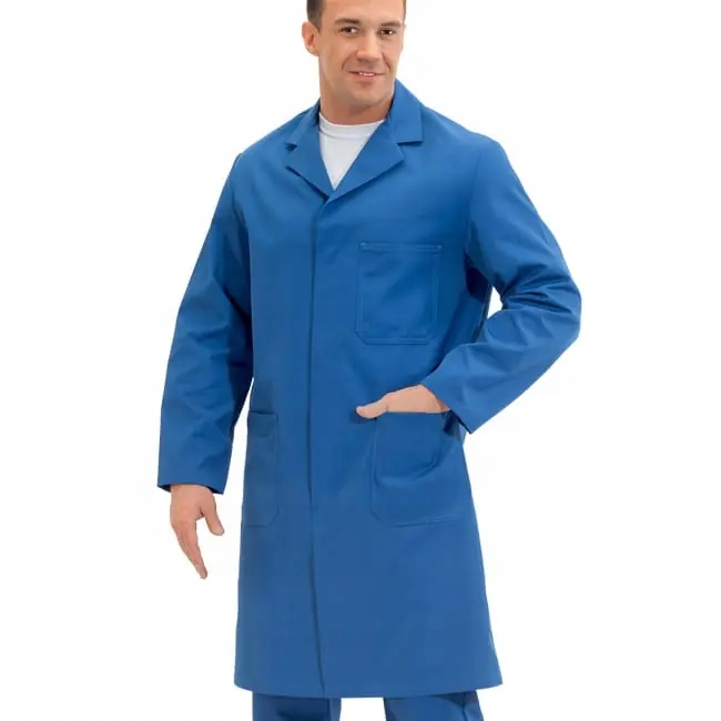 Pánská pracovní zástěra Olimp modrá barva 52