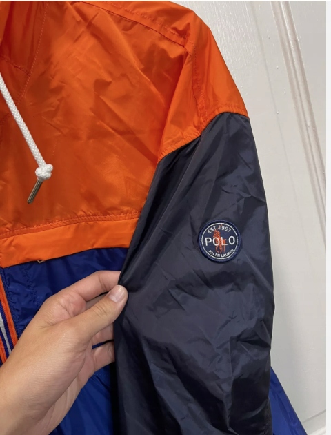 Kurtka lekka Wiatrówka + kaptur POLO RALPH LAUREN 2XL Rodzaj kurtka