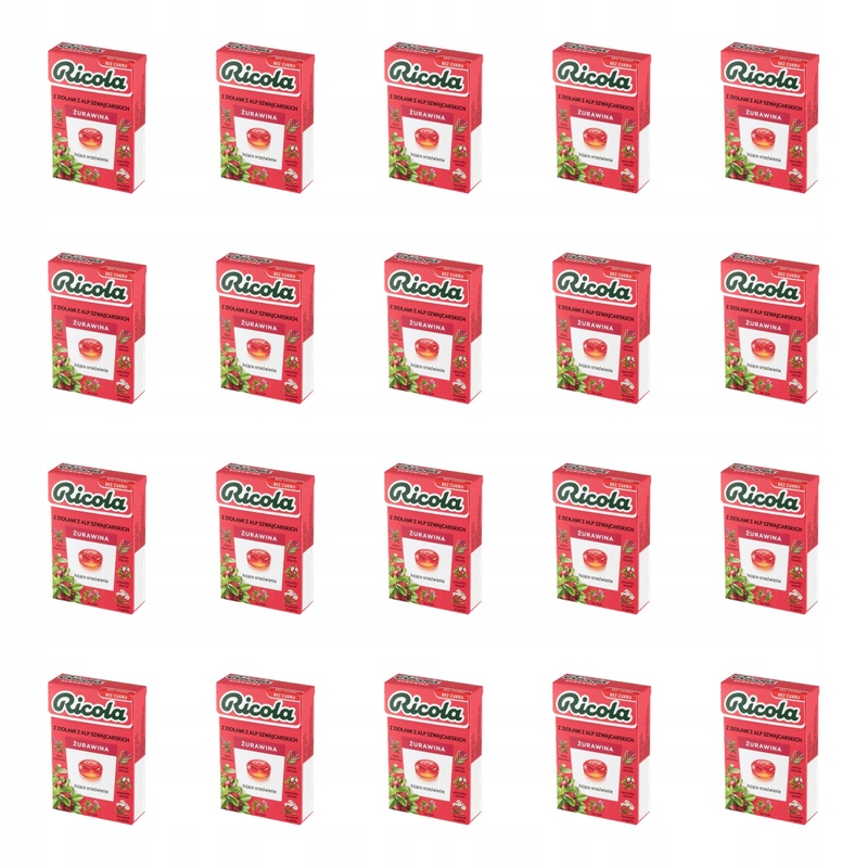 Ricola Brusinky 27,5 g X20