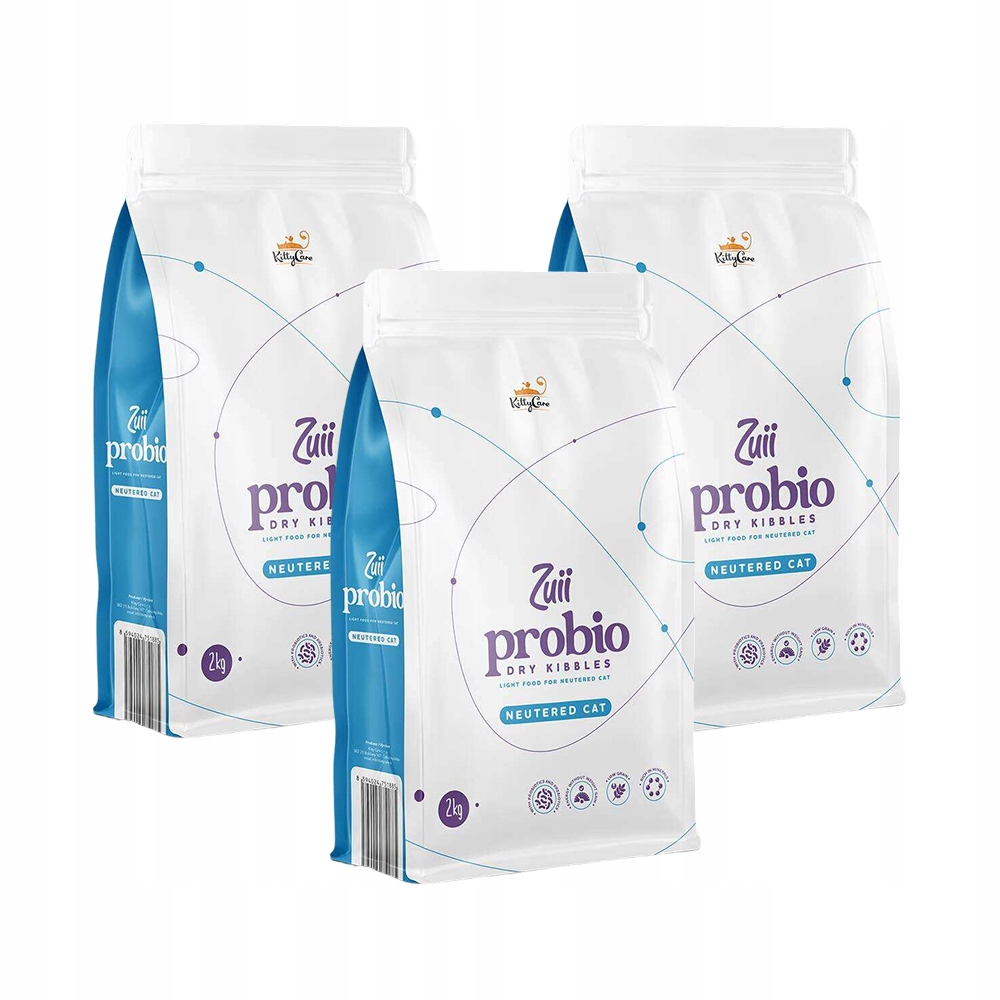 Levně 3x Probio Zuii Neutered, 2 kg
