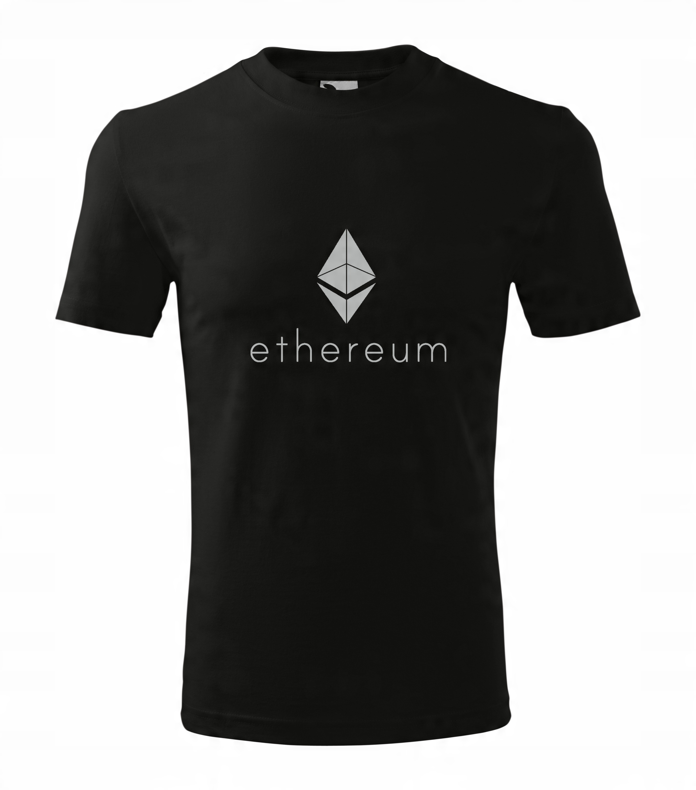 

T-Shirt Ethereum krypto - Koszulka czarna XL